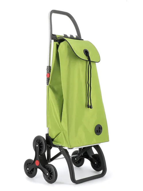 Huvudbild Rolser 6L shoppingvagn, trappklättrare, grön